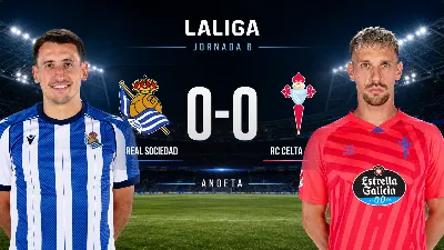 Radu sostiene al Celta y frena a la Real Sociedad en un Anoeta sin goles
