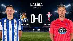 Radu sostiene al Celta y frena a la Real Sociedad en un Anoeta sin goles