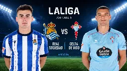 Real Sociedad-Celta: Anoeta mide la reacción txuri-urdin y la urgencia celeste
