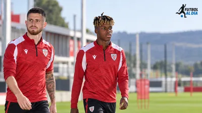 Nico Williams y Sancet, dos bajas en el ataque del Athletic