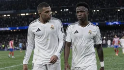 Mbappé y Vinícius, bajo análisis tras un derbi de escasa producción ofensiva