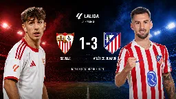Álex Baena lidera el ataque del Atlético y brilla con doblete ante el Sevilla