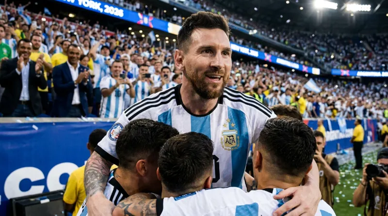 Messi disputa su tercera final de Mundial, un hito alcanzado antes solo por Cafú