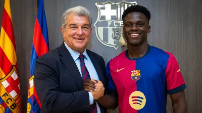 Laporta adelanta la incorporación de Abdul Aziz Issah a la dinámica del primer equipo del Barça