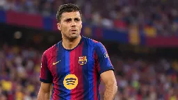 Rodri afrontará el Clásico como azulgrana tras elegir al Barça