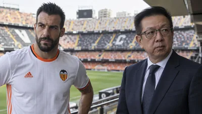 Negredo reclama una mayor implicación de Peter Lim en el Valencia