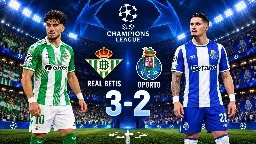 El Betis vuelve a la Champions con una remontada de carácter ante el Porto