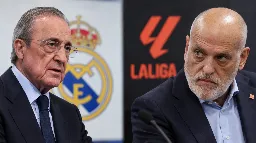 El Real Madrid exige la dimisión inmediata de Javier Tebas tras una polémica comparación histórica
