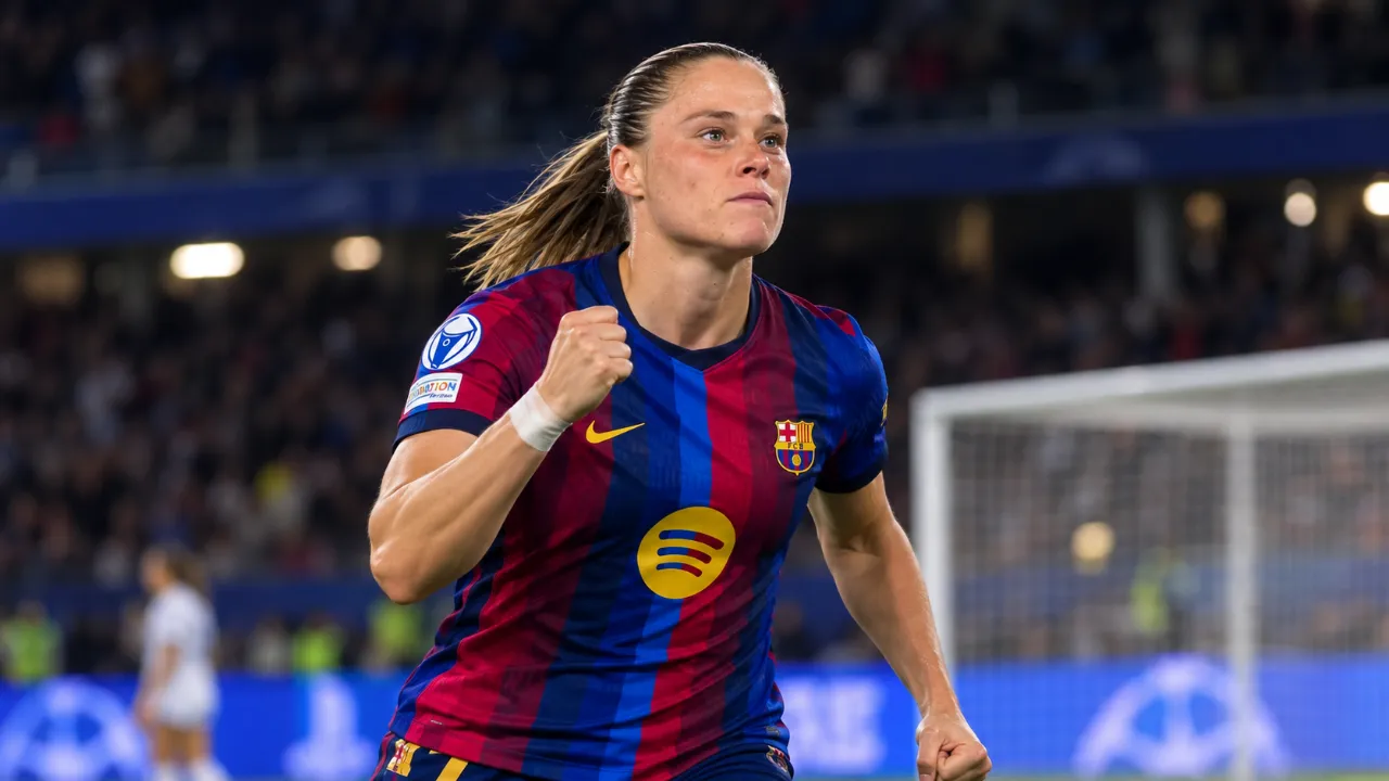 El Barcelona remonta y golea al Paris FC en su estreno europeo