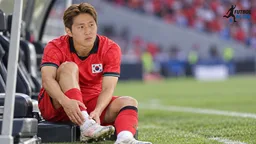 Kang-in Lee se retira por una molestia en el tobillo y volverá a entrenar el jueves