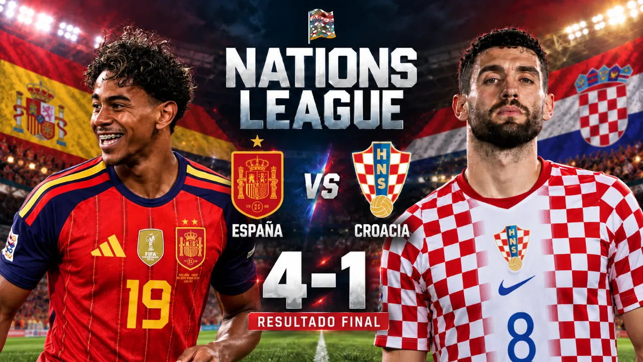 España convierte la noche de Sevilla en una exhibición ante Croacia