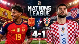 España convierte la noche de Sevilla en una exhibición ante Croacia