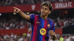 Lamine Yamal alcanza un récord de precocidad en LaLiga con sus asistencias