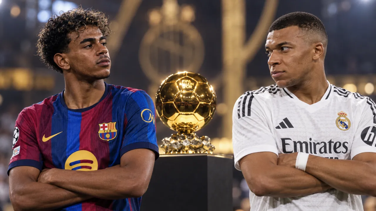 Lamine Yamal reivindica el Balón de Oro y señala a Mbappé como su gran rival