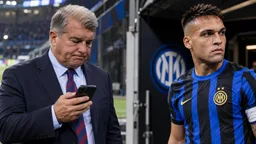 Laporta explica por qué el Barça frenó su intento por Lautaro Martínez