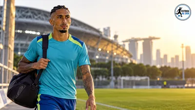 Raphinha, convocado por Brasil para dos amistosos en Singapur