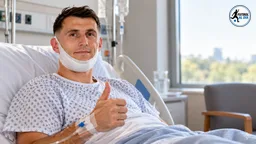 Emiliano Martínez afronta su recuperación tras ser operado de la mandíbula