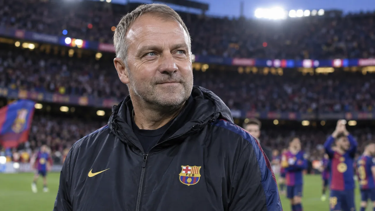 Hansi Flick entra en el top histórico de lideratos del Barça