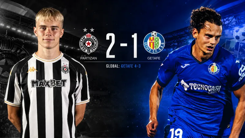 El Getafe supera al Partizán y accede a la Conference League