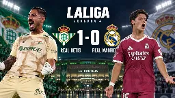 El Betis vence al Real Madrid de Mourinho en La Cartuja y Mbappé falla un penalti