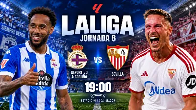 Aubameyang lidera al Dépor invicto ante un Sevilla con dos bajas