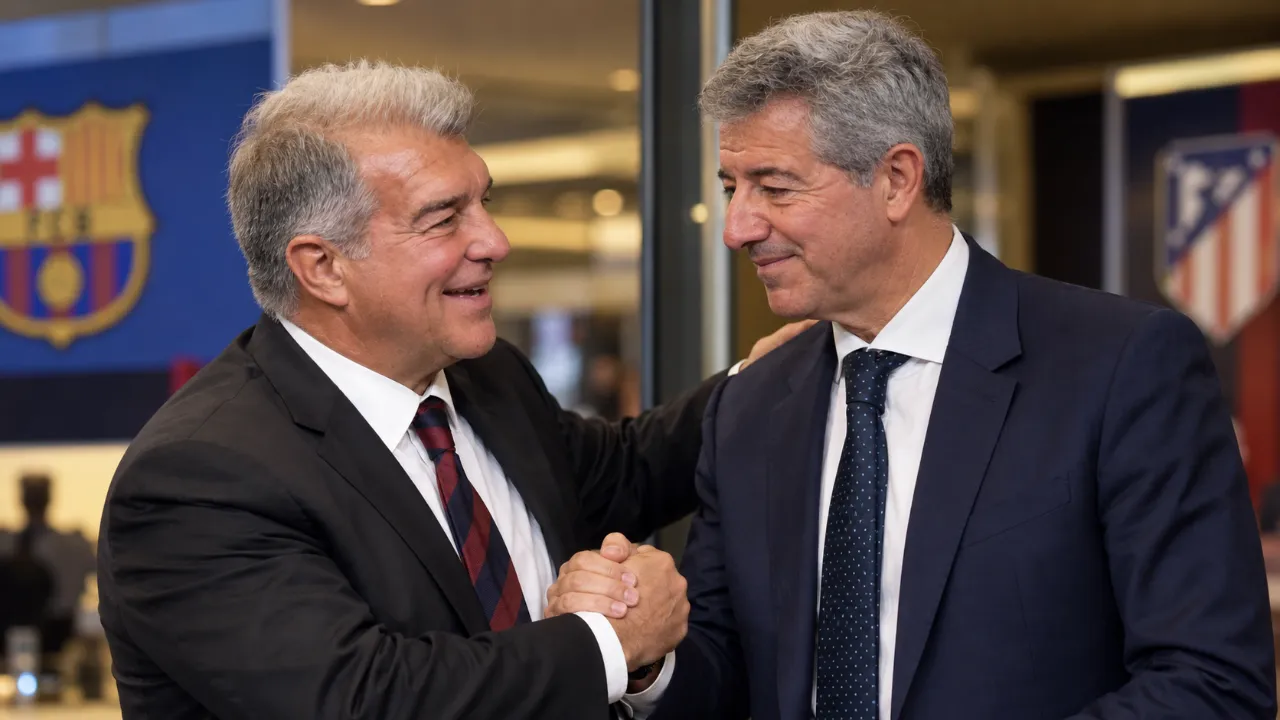 Laporta asegura que ha retomado su relación con Gil Marín