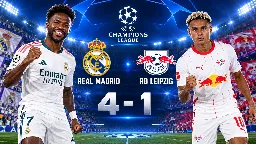 El Madrid golea al Leipzig y mira al Clásico con el pulso europeo firme