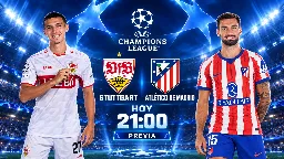 El Atlético visita Stuttgart sin Cuti Romero y recupera a Cardoso