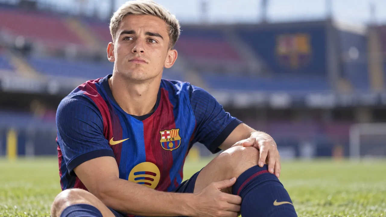 Gavi explica cómo gestiona la presión y el cuidado de su rodilla