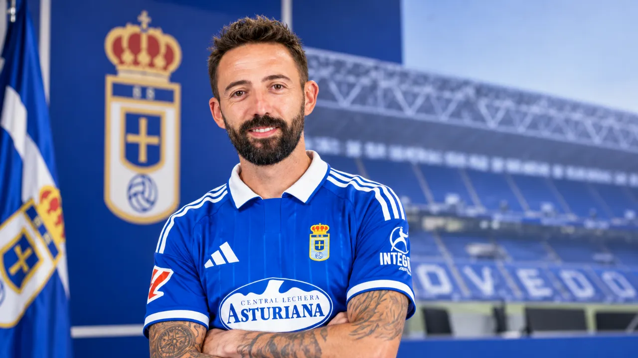 Morales llega al Oviedo dispuesto a ayudar desde el primer momento