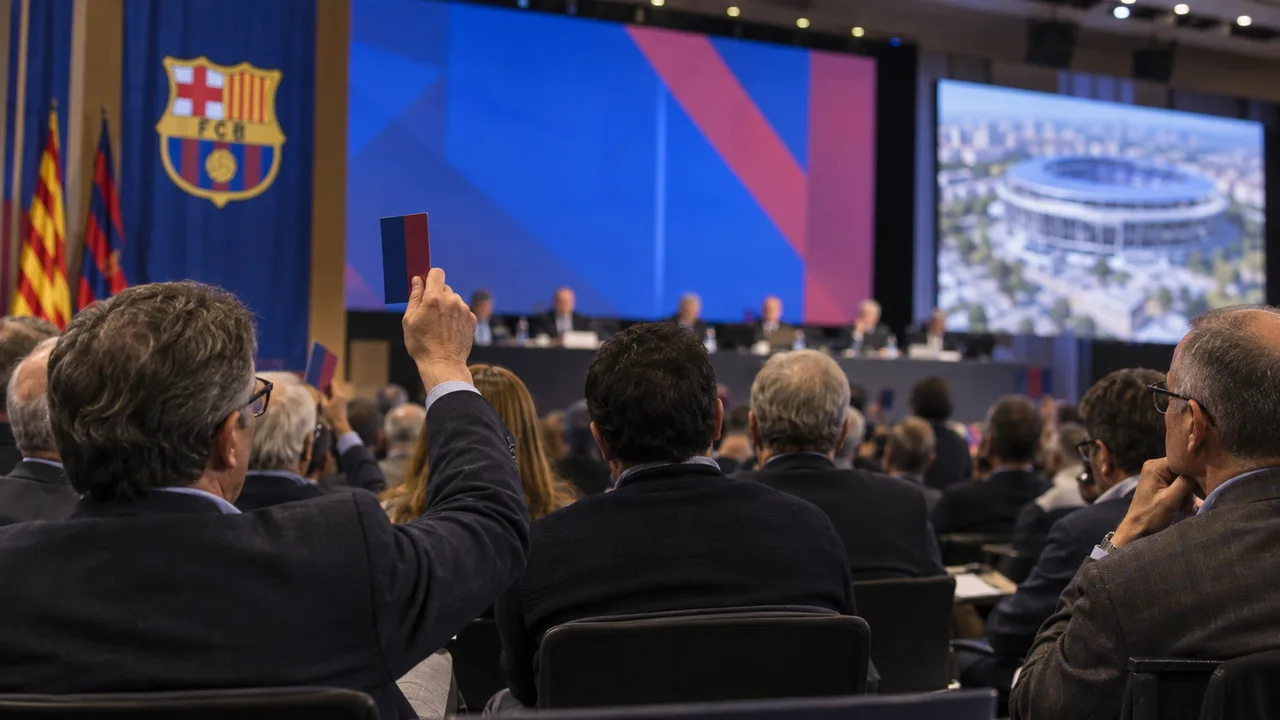 La Asamblea del Barça aprueba el patrocinio de Ohana y la concesión a Babylon Park