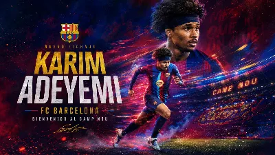 Karim Adeyemi, vinculado al FC Barcelona hasta 2031 tras superar la revisión médica
