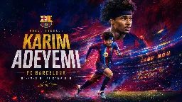 Karim Adeyemi, vinculado al FC Barcelona hasta 2031 tras superar la revisión médica