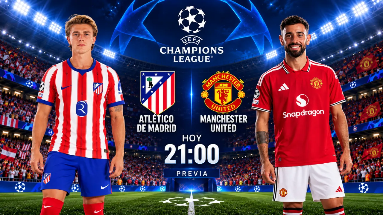 El Atlético llega en racha y Carrick pierde a seis para la visita del United
