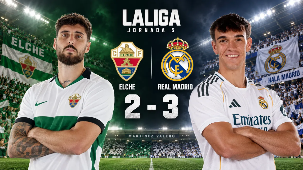 Espí rescata al Real Madrid en Elche en un triunfo de máxima tensión