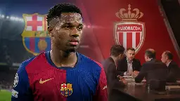 El Mónaco negocia con el Barça el fichaje de Ansu Fati condicionado a cláusulas de recompra