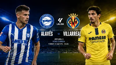 Alavés y Villarreal miden su buen arranque en una exigente noche de fútbol en Mendizorroza