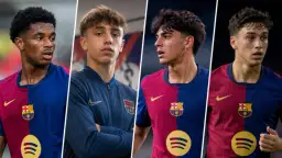 El Barça apuesta por jóvenes talentos y refuerza su cantera en un verano de transición