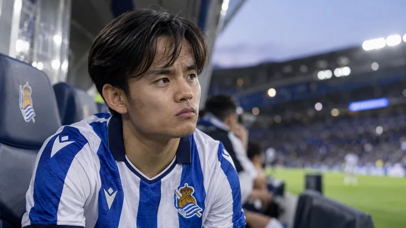 Kubo pierde peso en la Real Sociedad, aunque aún puede recuperar protagonismo