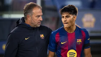 Flick premia a Brian Fariñas: apunta a quedarse en el primer equipo del Barça