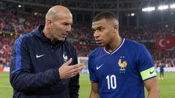 Zidane estrena su cargo con Francia y cuenta con Mbappé