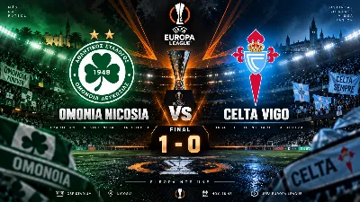 El Omonia Nicosia impone su ley y deja al Celta sin premio europeo