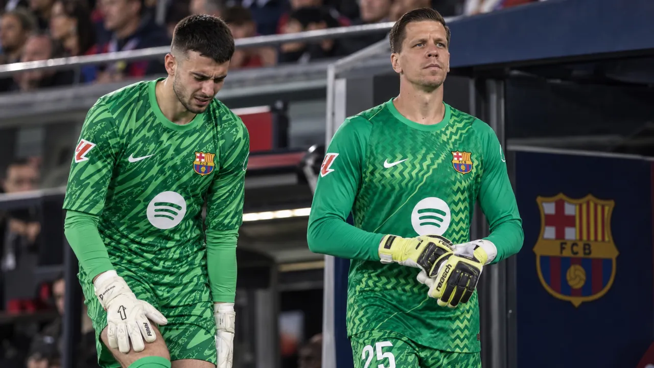 Las molestias de Joan García abren la puerta al debut de Szczesny esta temporada