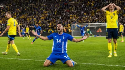 Suecia se queda sin aliento: Grecia arruina su fiesta en el último suspiro (2-2)