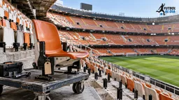El Valencia prepara una iniciativa para que sus abonados puedan llevarse una butaca de Mestalla