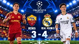 El Madrid resucita en Roma y firma una remontada de Champions