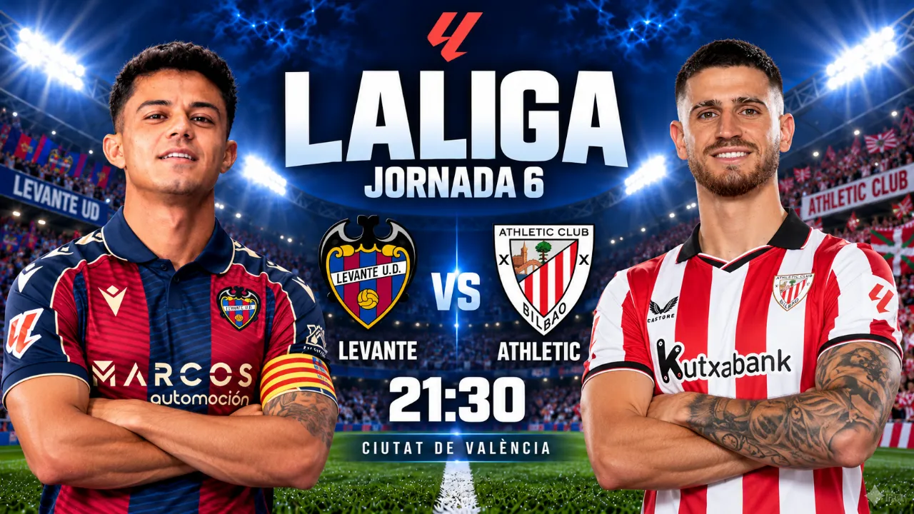 El Levante pierde a Hugo Sotelo ante un Athletic obligado a reaccionar