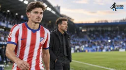 Simeone vio a Julián Álvarez en buenas condiciones al acabar ante el Alavés