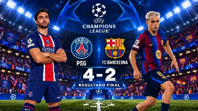 El PSG impone su pegada al Barça en un vibrante 4-2 europeo