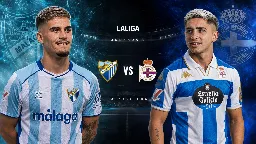Málaga y Deportivo se enfrentan en La Rosaleda con dudas sobre la presencia de Yeremay y Chupe como referentes